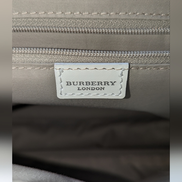 Burberry Blue Nova Check Shoulder Bag - Picture 7 of 7